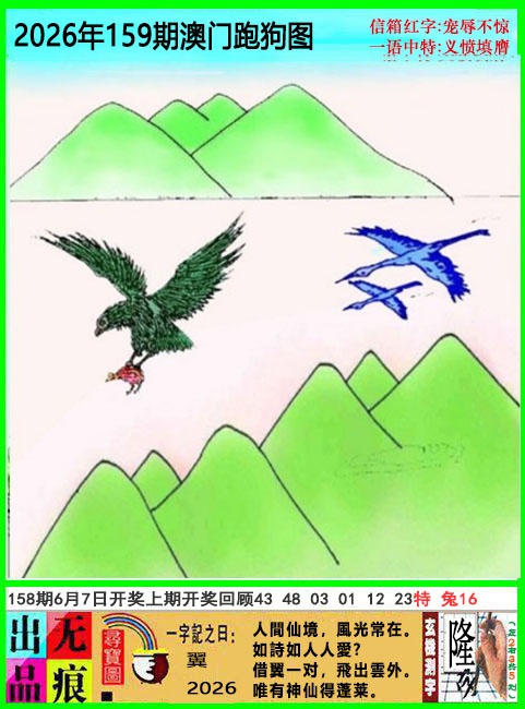 159期澳门跑狗无痕版[图]